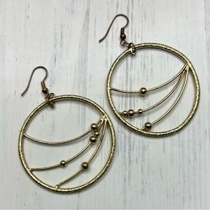 Vintage hoop earrings